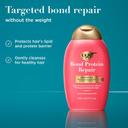 OGX Bond Protein Repair Shampoo 13 fl.oz - Repair & Protect, Lightweight Hair Wash Cleanses & Targets Damaged Hair Areas 2