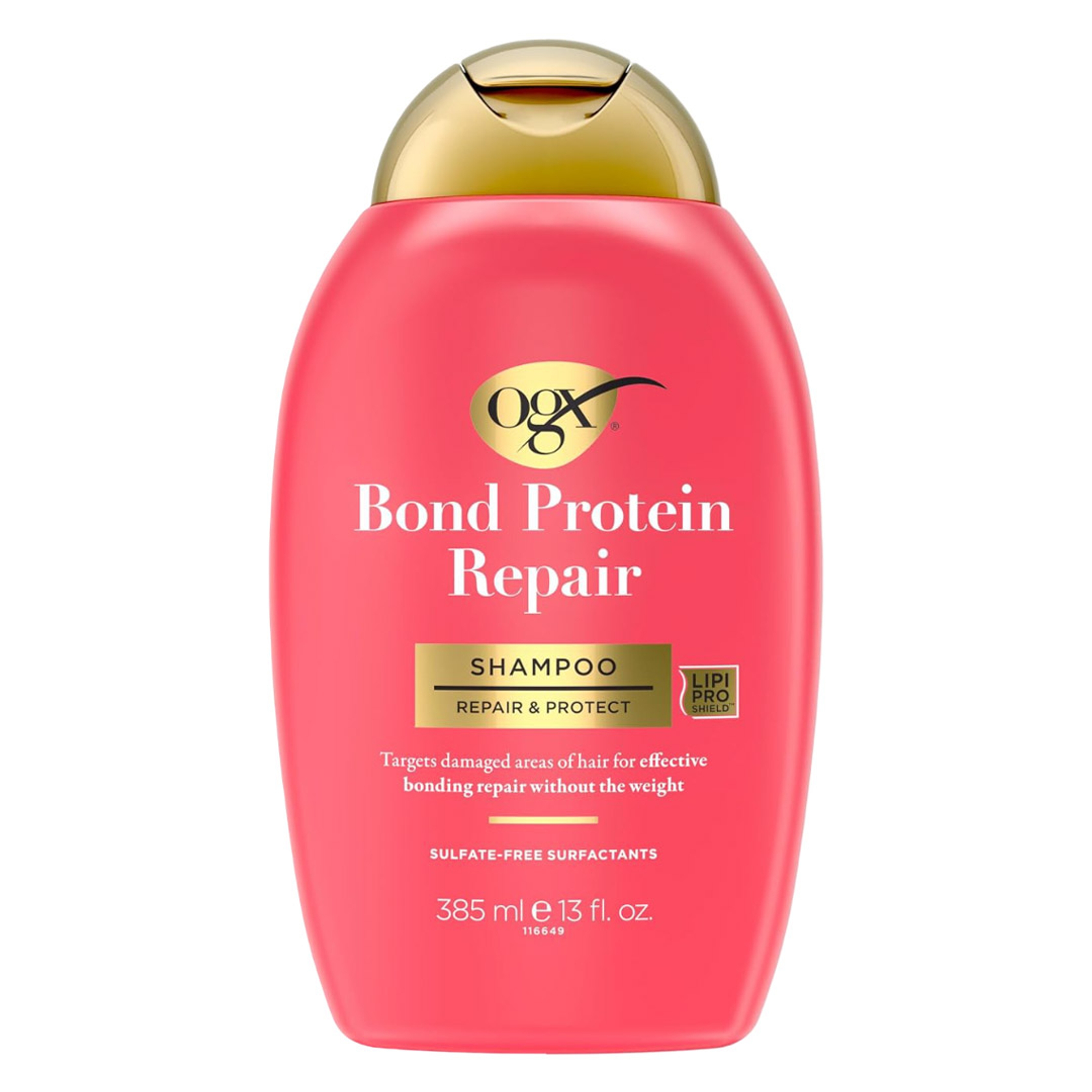 OGX Bond Protein Repair Shampoo 13 fl.oz - Repair & Protect, Lightweight Hair Wash Cleanses & Targets Damaged Hair Areas 1