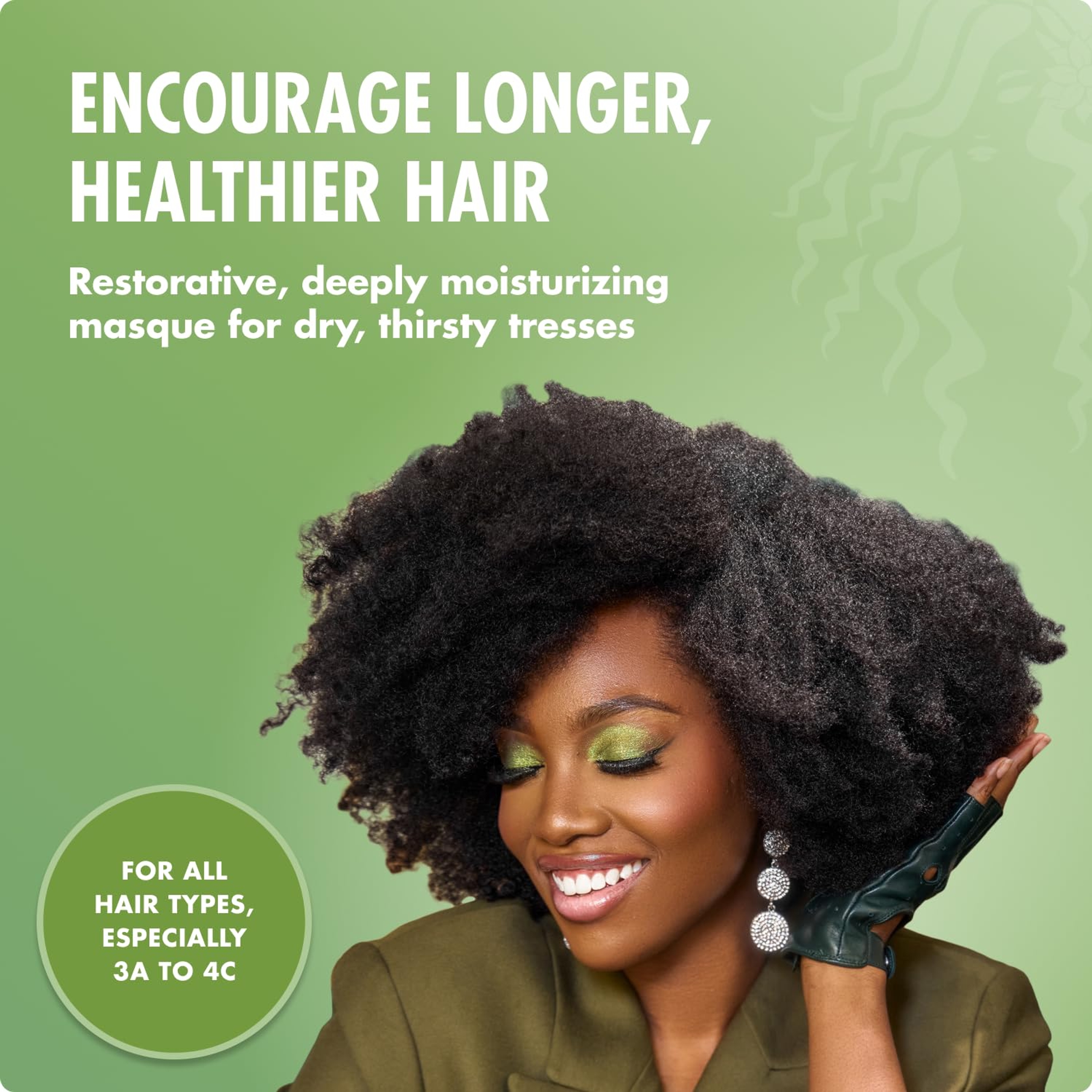 Mielle Rosemary Mint Strengthening Hair Masque 12 oz - Deep Moisture Treatment with Biotin, Encourages Longer, Healthier Hair 4