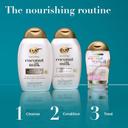OGX Coconut Milk Shampoo 13 fl.oz - Hydrating & Restoring, Moisturizes for Soft Hair After First Use 6
