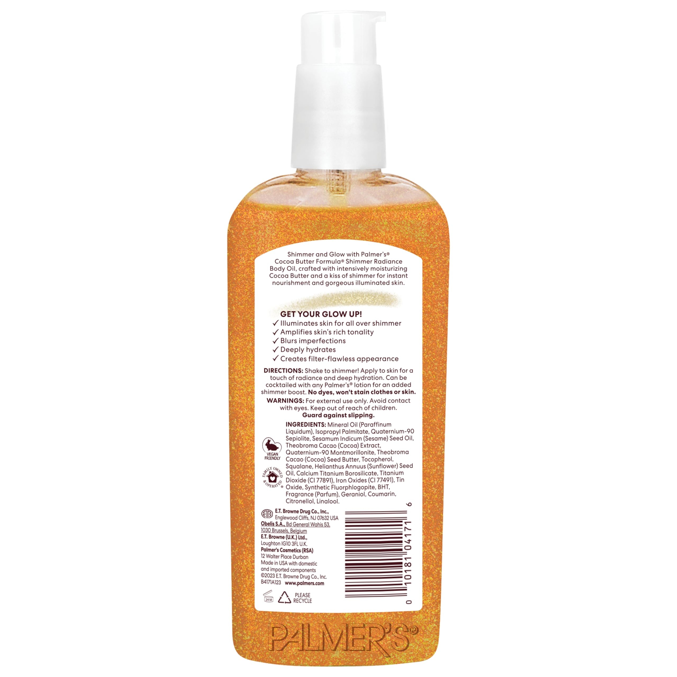 Palmer's Shimmer Radiance Body Oil 5.1 fl.oz - Hydrating Radiance Oil for Glowing Skin, Enhances Dark Tones & Tans 10