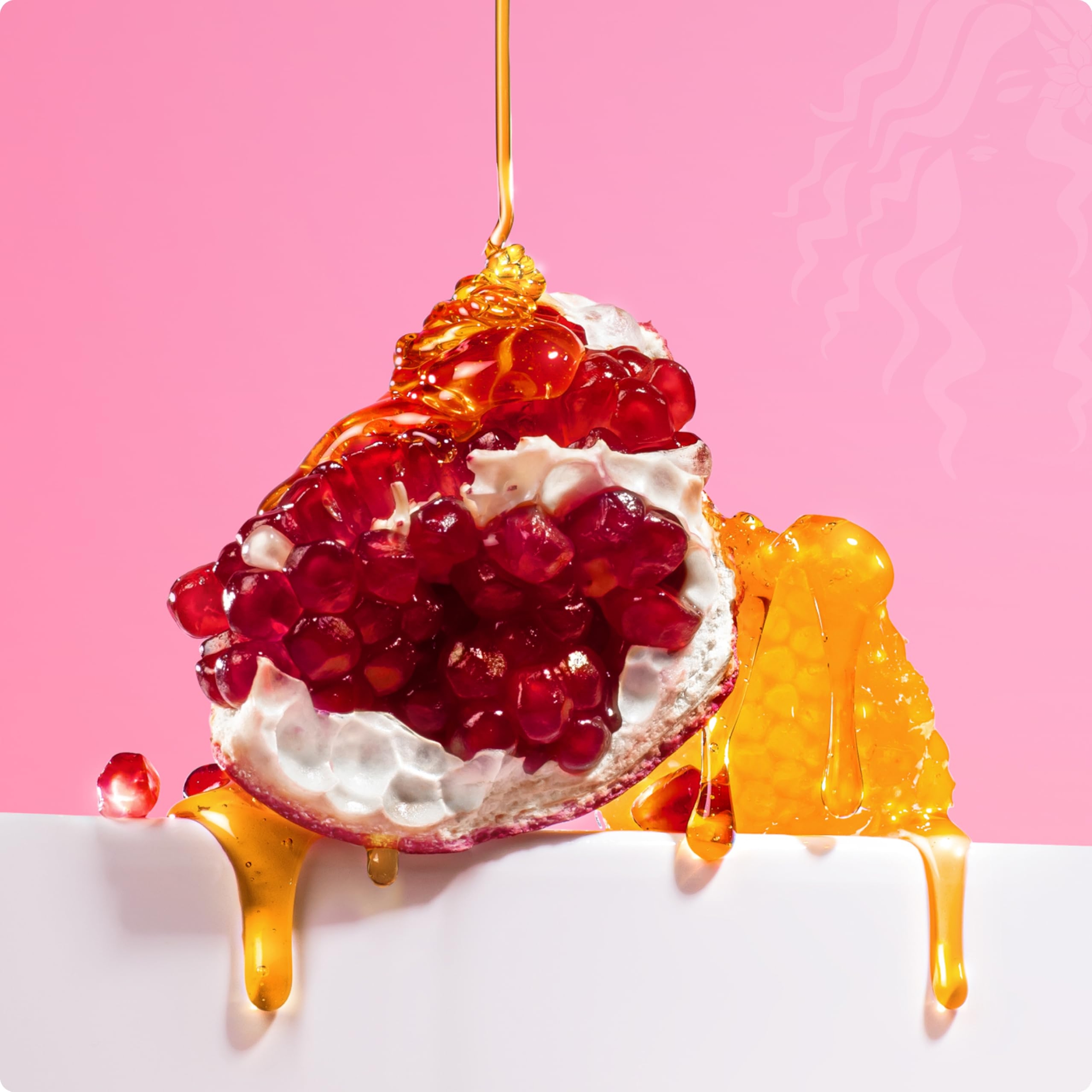Mielle Pomegranate & Honey Coil Sculpting Custard 12 oz - Formulated For Thick, Curly, Type 4 Hair 6