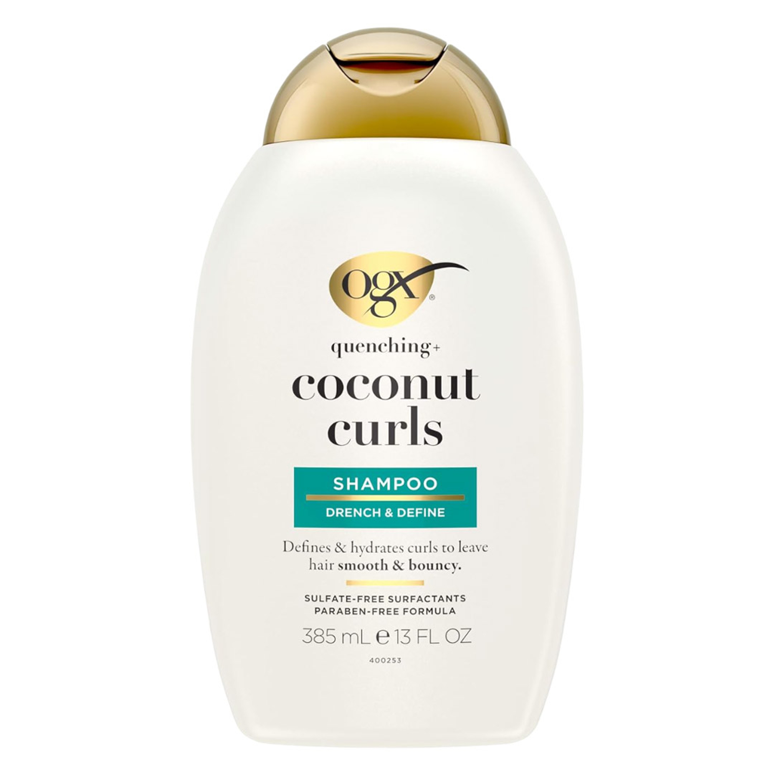 OGX Coconut Curls Shampoo 13 fl.oz - Hydrating & Nourishing Curly Hair Shampoo with Coconut Oil 1