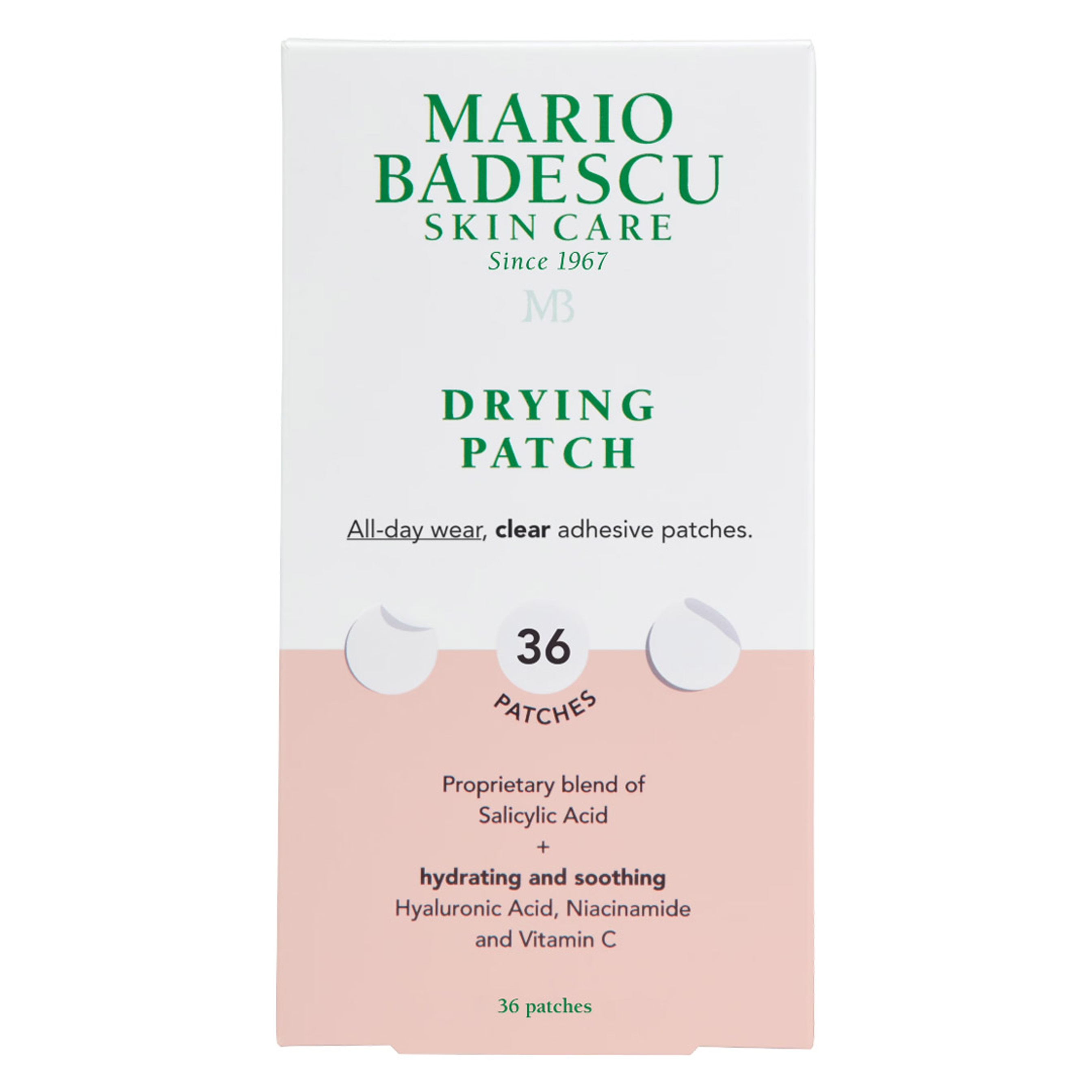 Mario Badescu Drying Patch 36 Patches - Ultra-Thin, Clear Adhesive Patches for All-Day Wear 1