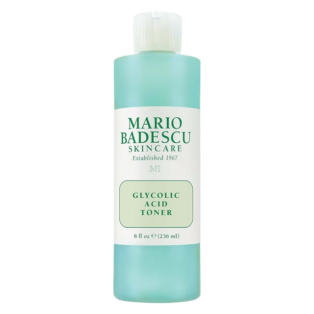 Mario Badescu Glycolic Acid Toner 8 fl.oz - Alcohol-Free Exfoliating Facial Toner for Aging Skin