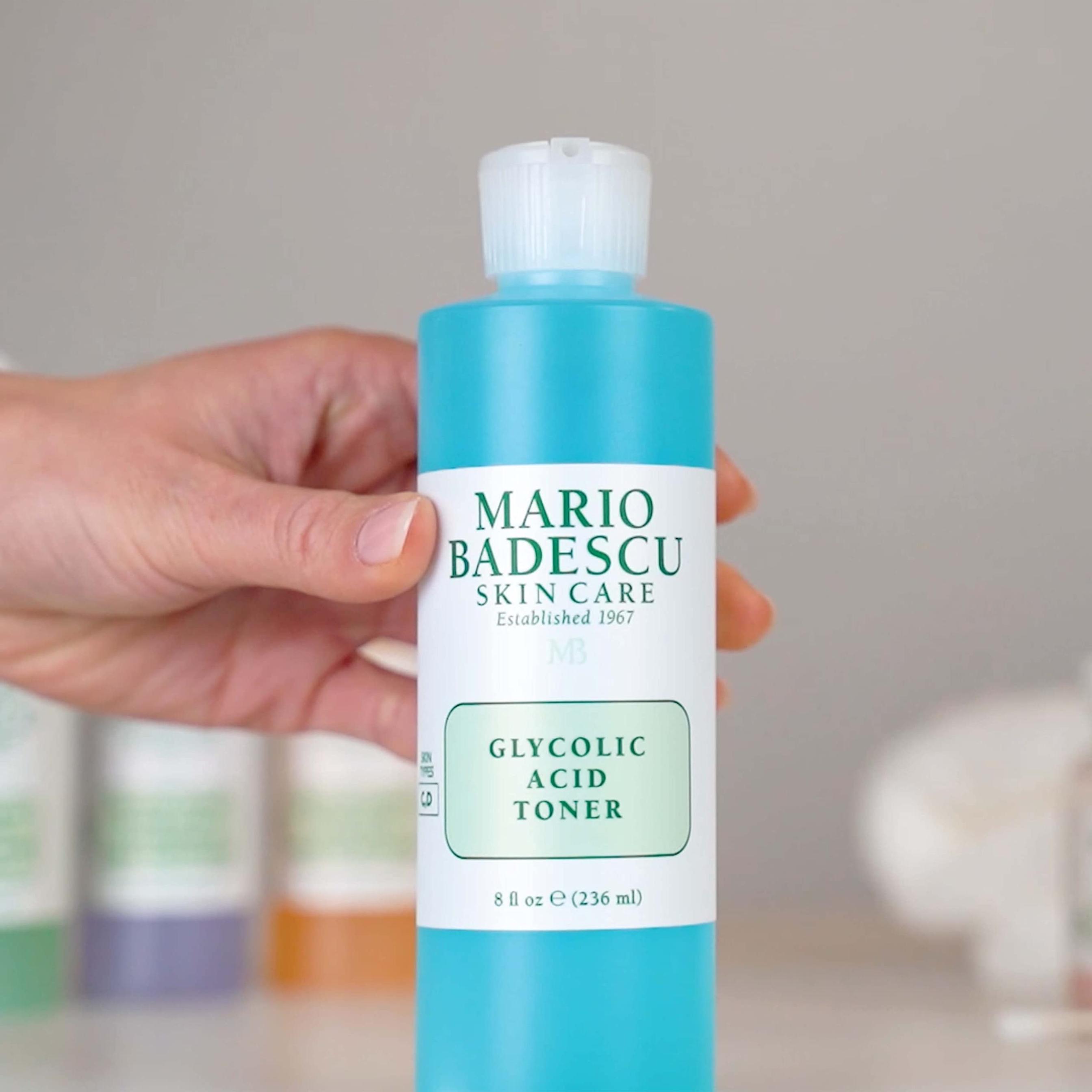 Mario Badescu Glycolic Acid Toner 8 fl.oz - Alcohol-Free Exfoliating Facial Toner for Aging Skin 6