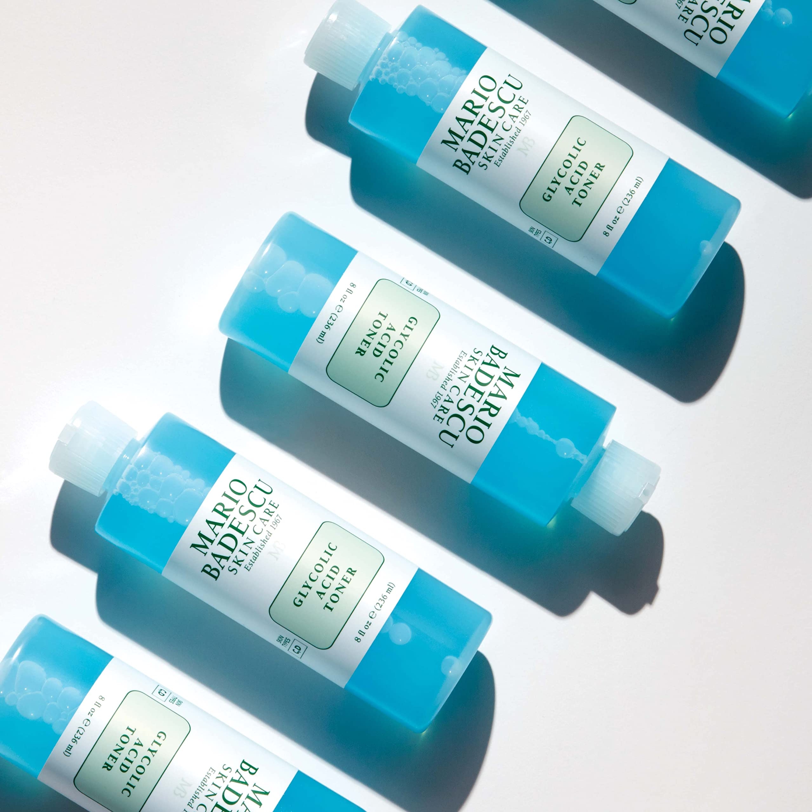 Mario Badescu Glycolic Acid Toner 8 fl.oz - Alcohol-Free Exfoliating Facial Toner for Aging Skin 8