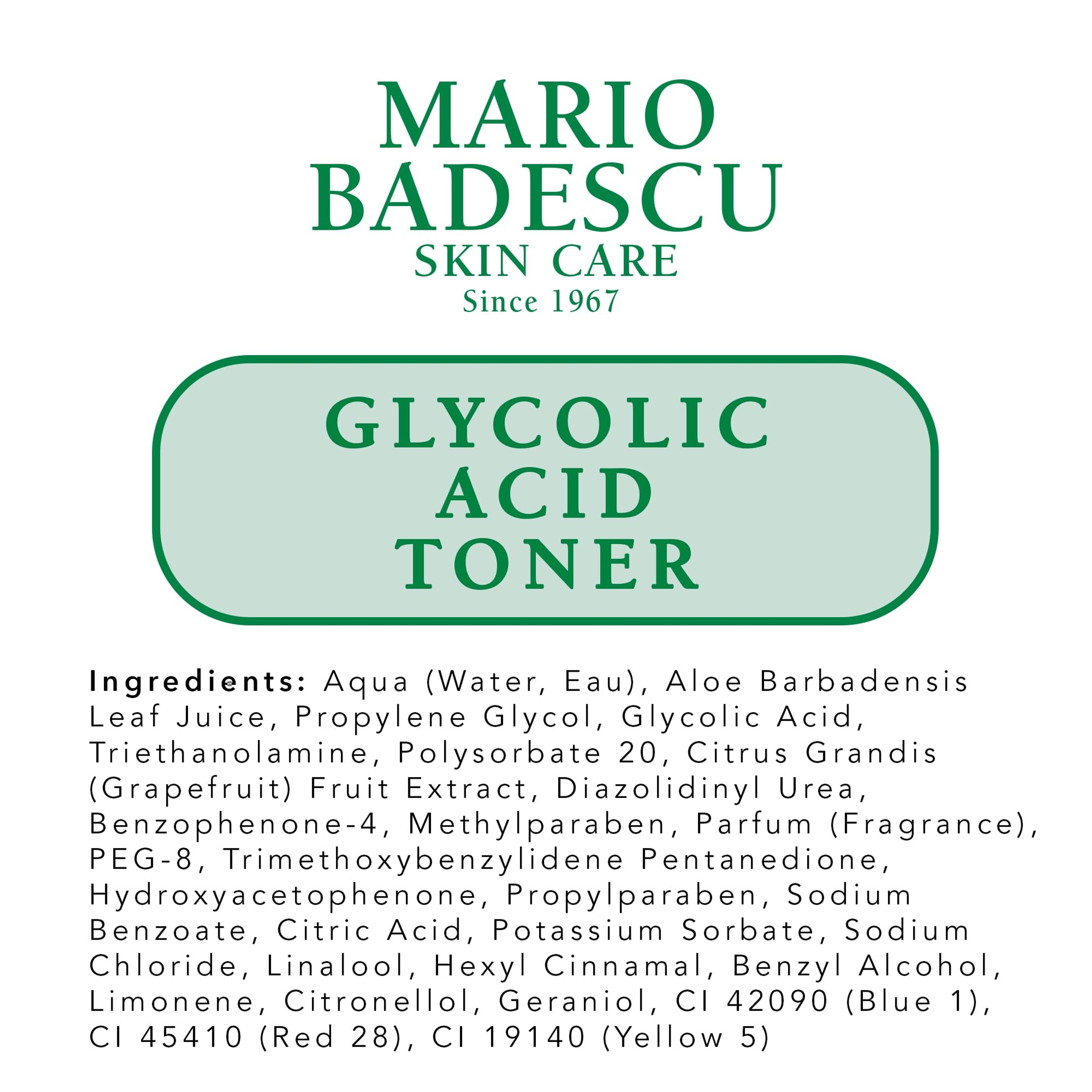 Mario Badescu Glycolic Acid Toner 8 fl.oz - Alcohol-Free Exfoliating Facial Toner for Aging Skin 5