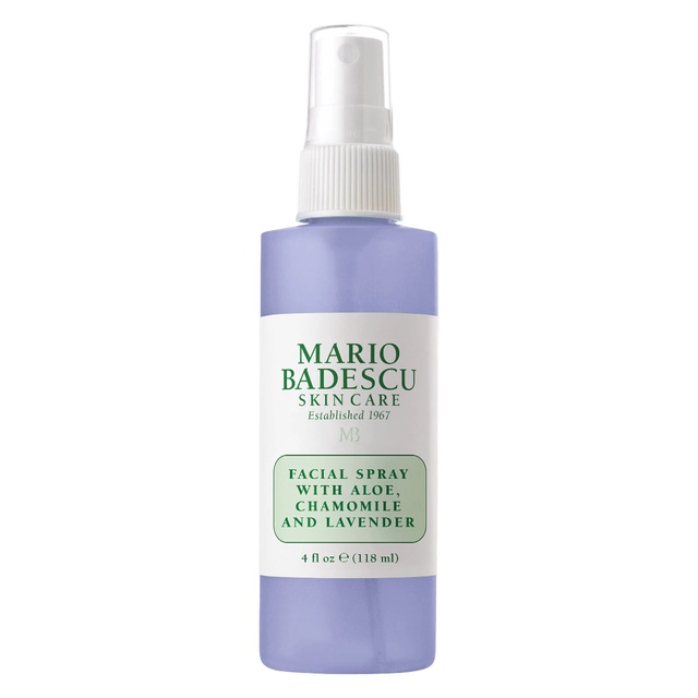 Mario Badescu Facial Spray With Aloe, Chamomile & Lavender 4 fl.oz - Face Mist Hydrates & Restores Balance & Brightness