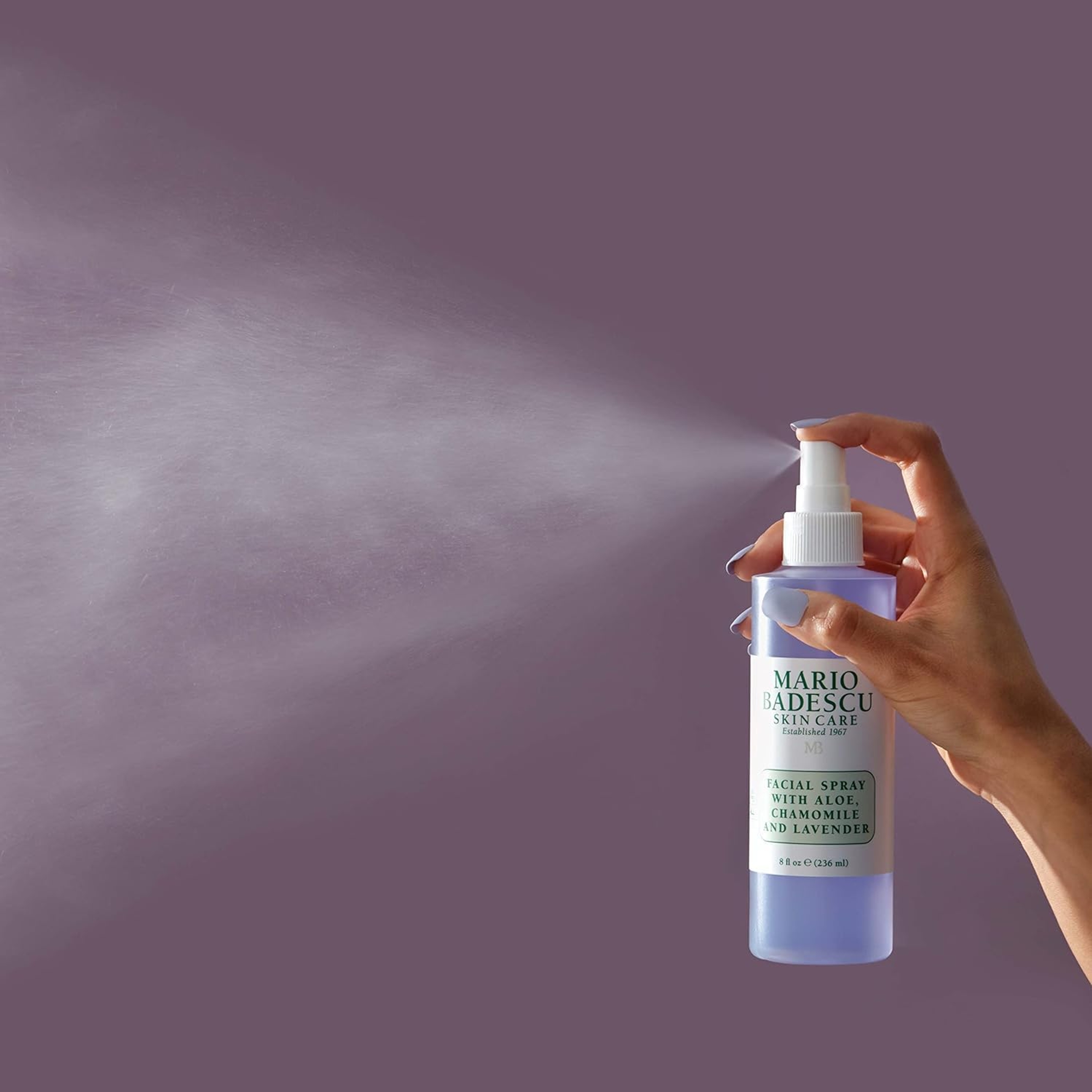 Mario Badescu Facial Spray With Aloe, Chamomile & Lavender 4 fl.oz - Face Mist Hydrates & Restores Balance & Brightness 4