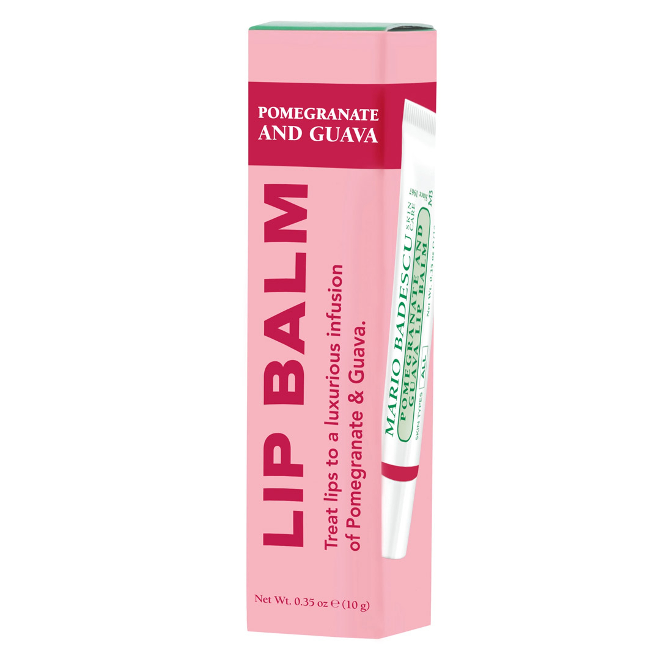 Mario Badescu Lip Balm, Pomegranate & Guava, 0.35 oz - Ultra-Nourishing Lip Care Moisturizer for Soft, Smooth & Supple Lips 6