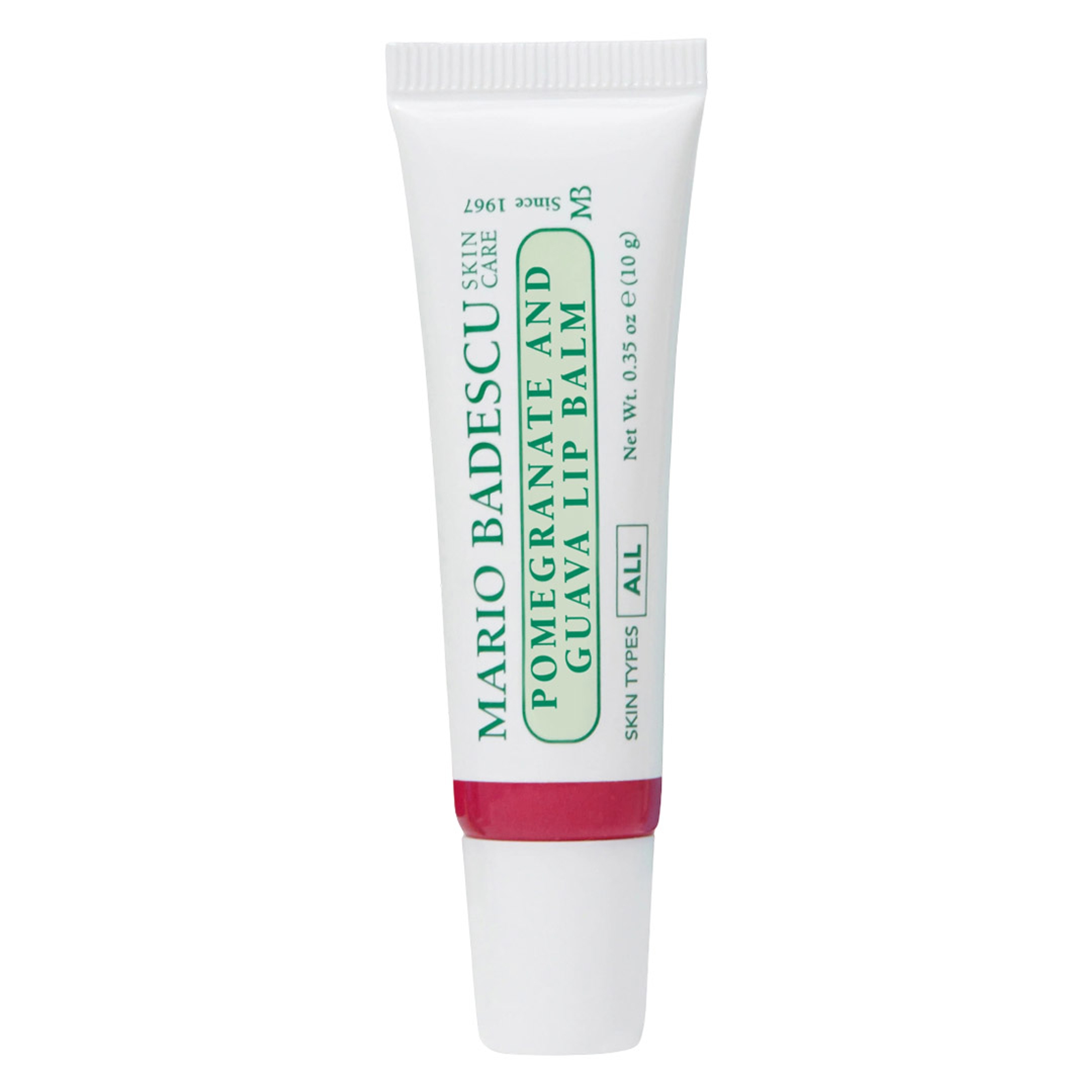 Mario Badescu Lip Balm, Pomegranate & Guava, 0.35 oz - Ultra-Nourishing Lip Care Moisturizer for Soft, Smooth & Supple Lips 1