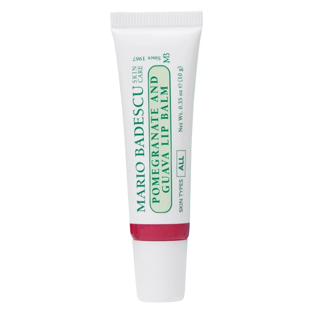 Mario Badescu Lip Balm, Pomegranate & Guava, 0.35 oz - Ultra-Nourishing Lip Care Moisturizer for Soft, Smooth & Supple Lips