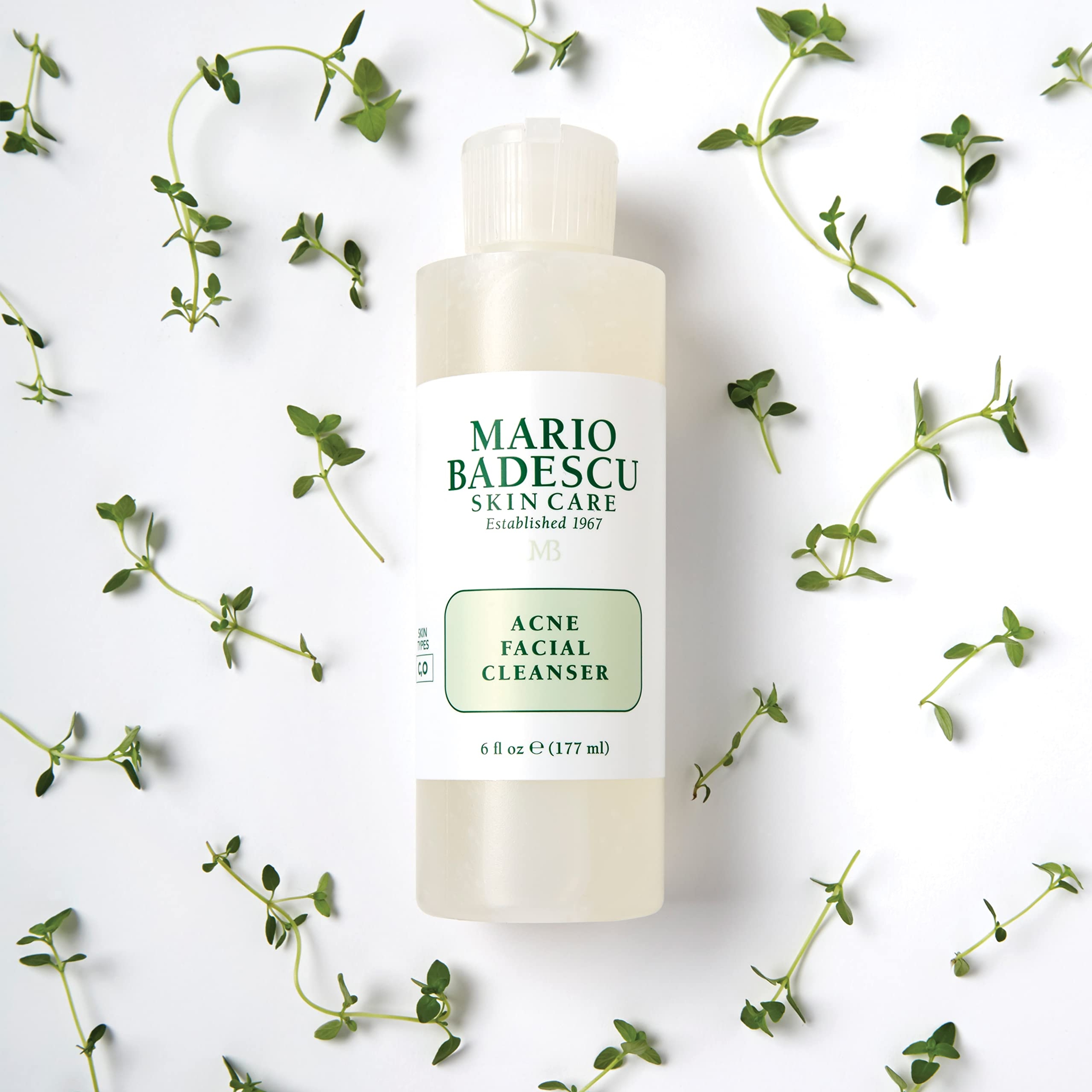 Mario Badescu Acne Facial Cleanser 6 fl.oz - Oil-Free Face Wash with Salicylic Acid & Aloe Vera for Combination & Oily Skin 5