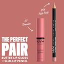 NYX Professional Makeup Butter Gloss Lip Gloss, Tiramisu, 0.27 fl.oz (Pack of 3) - Non-Sticky & Shiny Vegan Lip Makeup 4