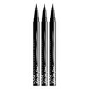 NYX Professional Makeup Epic Ink Waterproof Liquid Eyeliner, Black, 1 Count (Pack of 3) 1