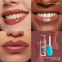 NYX Professional Makeup Lip IV Hydrating Lip Gloss Stain, Hydra-Honey, 0.16 fl.oz (Pack of 3) - Long-Lasting, Tinted, Vegan Formula 2