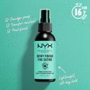 NYX Professional Makeup Dewy Finish Makeup Setting Spray 2.03 fl.oz (Pack of 3) - Long-Lasting Face Mist for Up to 16HR Wear 4