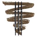 NYX Professional Makeup Micro Brow Pencil, Ash Brown, 1 Count (Pack of 3) - Precise Eyebrow Pencil 1