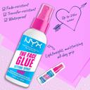 NYX Professional Makeup The Face Glue Setting Spray 2.03 fl.oz (Pack of 3) - Waterproof, Up to 24HR Makeup Lock & Shield 3