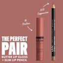 NYX Professional Makeup Butter Gloss Lip Gloss, Praline, 0.27 fl.oz (Pack of 3) - Non-Sticky & Shiny Vegan Lip Makeup 4