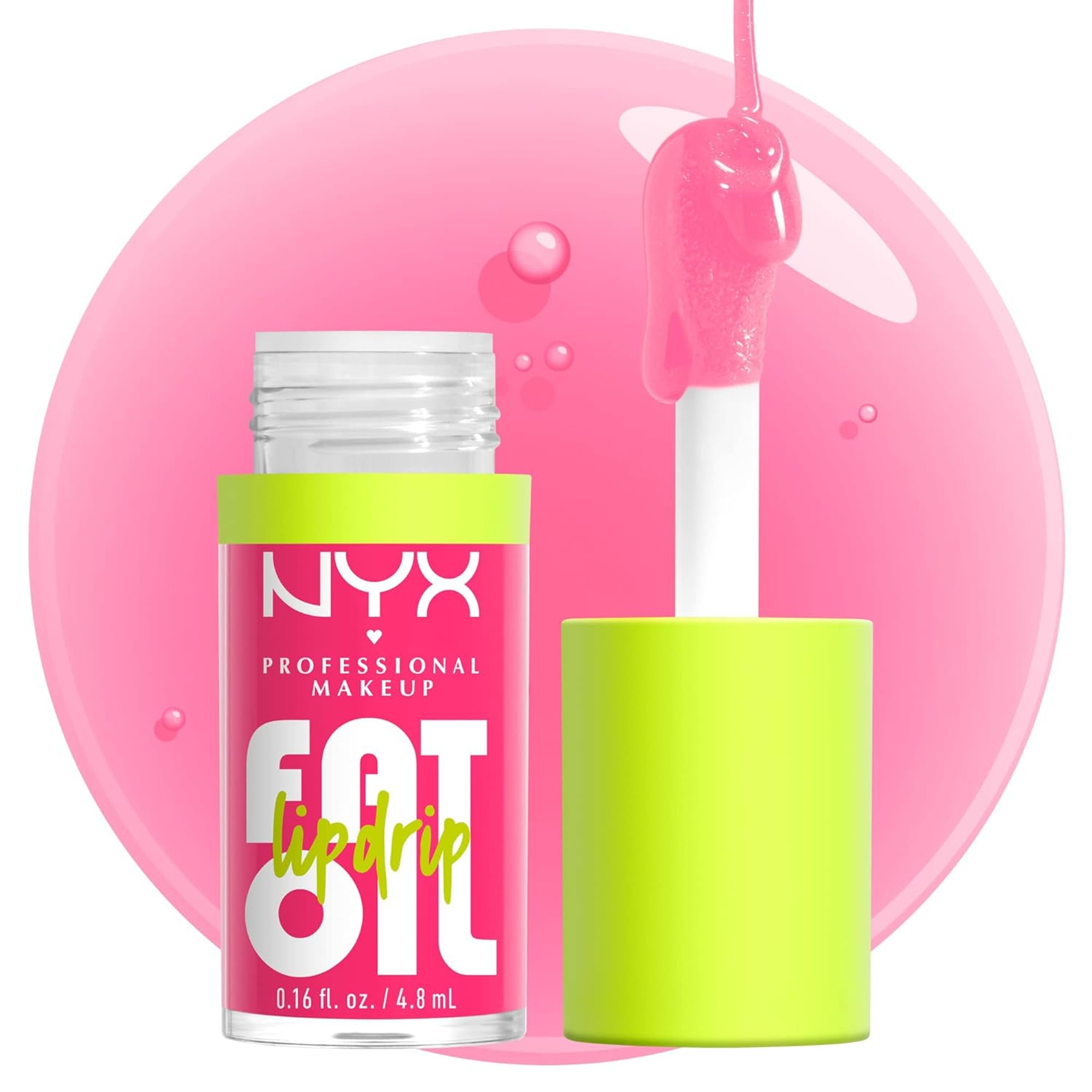 NYX Professional Makeup Fat Oil Lip Drip, Missed Call, 0.16 fl.oz (Pack of 3) - Moisturizing Lip Oil Gloss with Up to 12HR Hydration 5