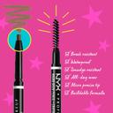 NYX Professional Makeup Micro Brow Pencil, Brunette, 1 Count (Pack of 3) - Precise Eyebrow Pencil 2