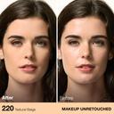 Maybelline Fit Me Matte + Poreless Powder Foundation, 220 Natural Beige, 0.29 oz - Pressed Powder & Setting Powder 3