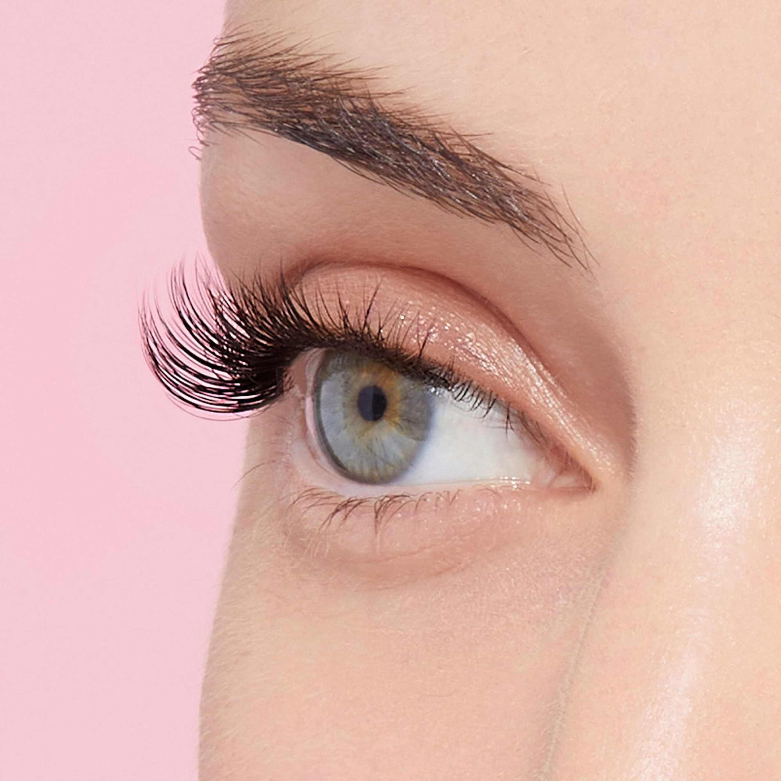imPRESS Press-On Falsies Eyelashes, Classic Natural, 36 Clusters & 1 Non-Stick Applicator - No Glue Needed 8