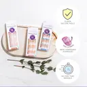 imPRESS No Glue Mani Press On Nails, Model, 30 Count - Classic French, Light Neutral & White Tip, Short Squoval 4