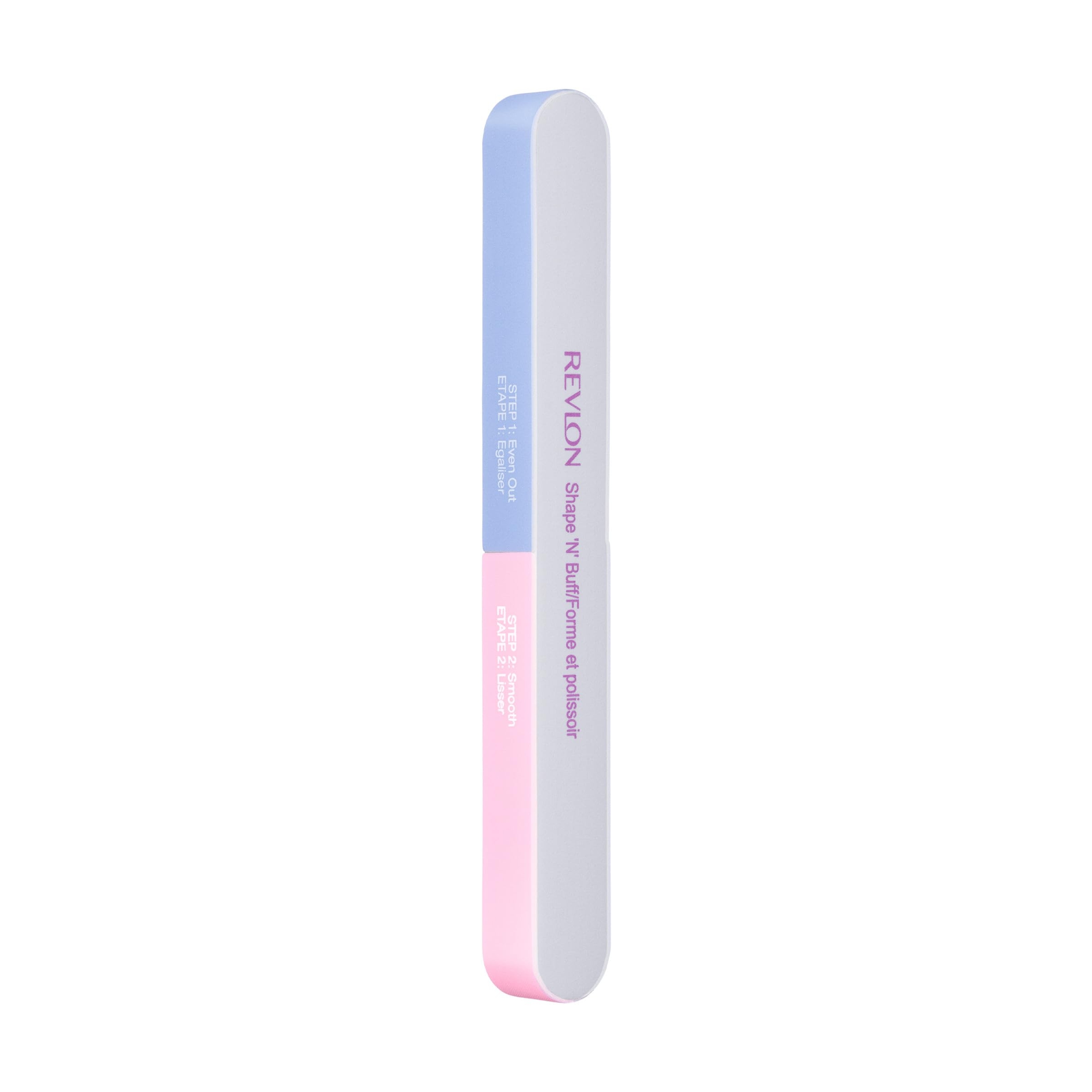 Revlon Shape N Buff Nail Buffer 1 Count - All-In-One Nail Buffer for Shaping & Shining Natural Fingernails 3