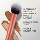 Real Techniques Powder Brush 1 Count - Ultra Plush Large Powder Brush for Smooth & Mattified Finish 5
