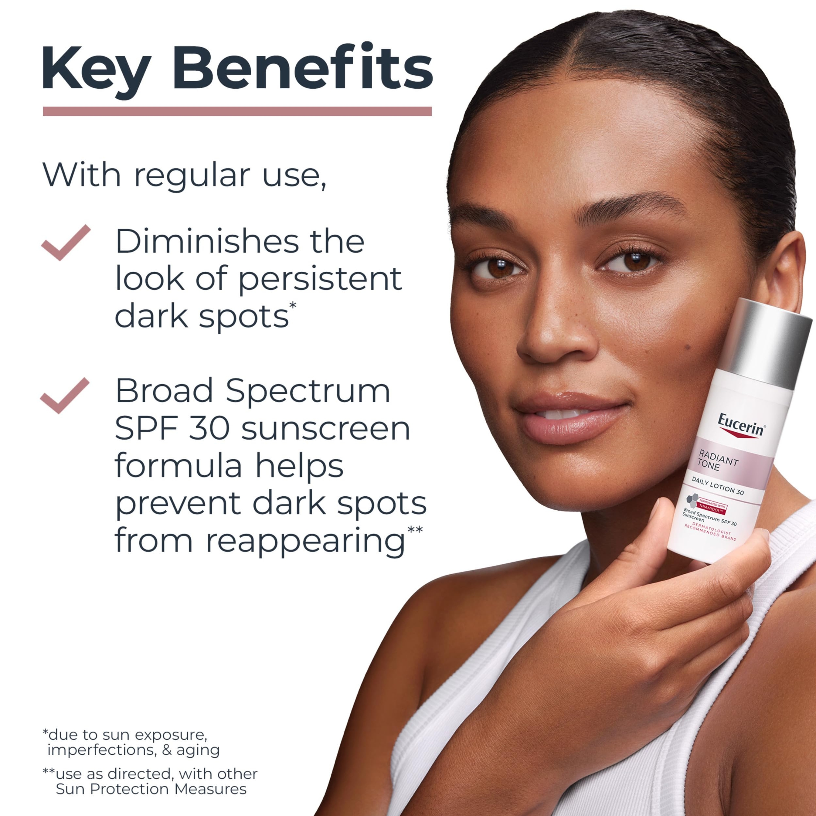 Eucerin Radiant Tone Daily Lotion SPF 30 1.7 fl.oz - Daily Face Moisturizer, Dark Spot Corrector for All Skin Types 2