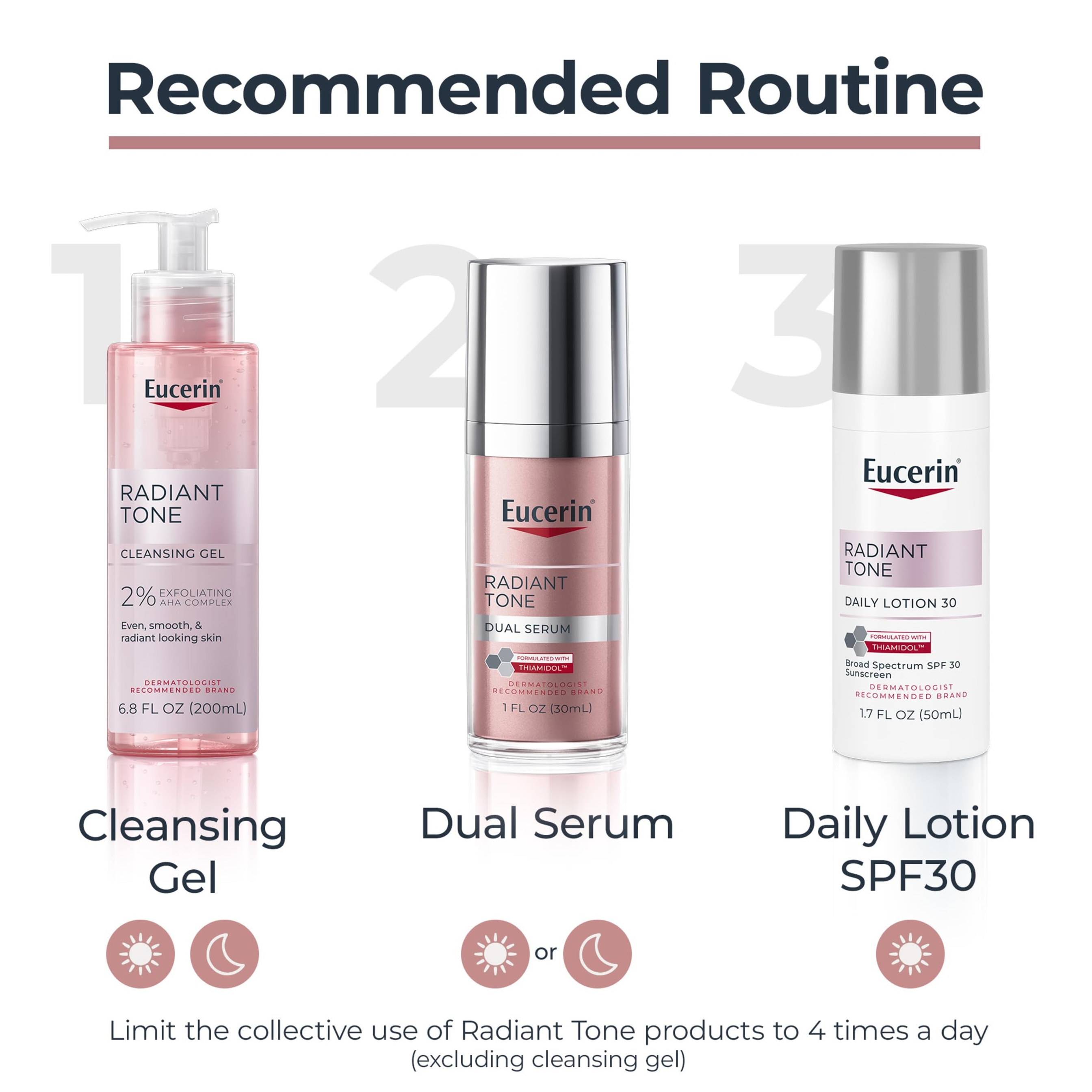 Eucerin Radiant Tone Daily Lotion SPF 30 1.7 fl.oz - Daily Face Moisturizer, Dark Spot Corrector for All Skin Types 8