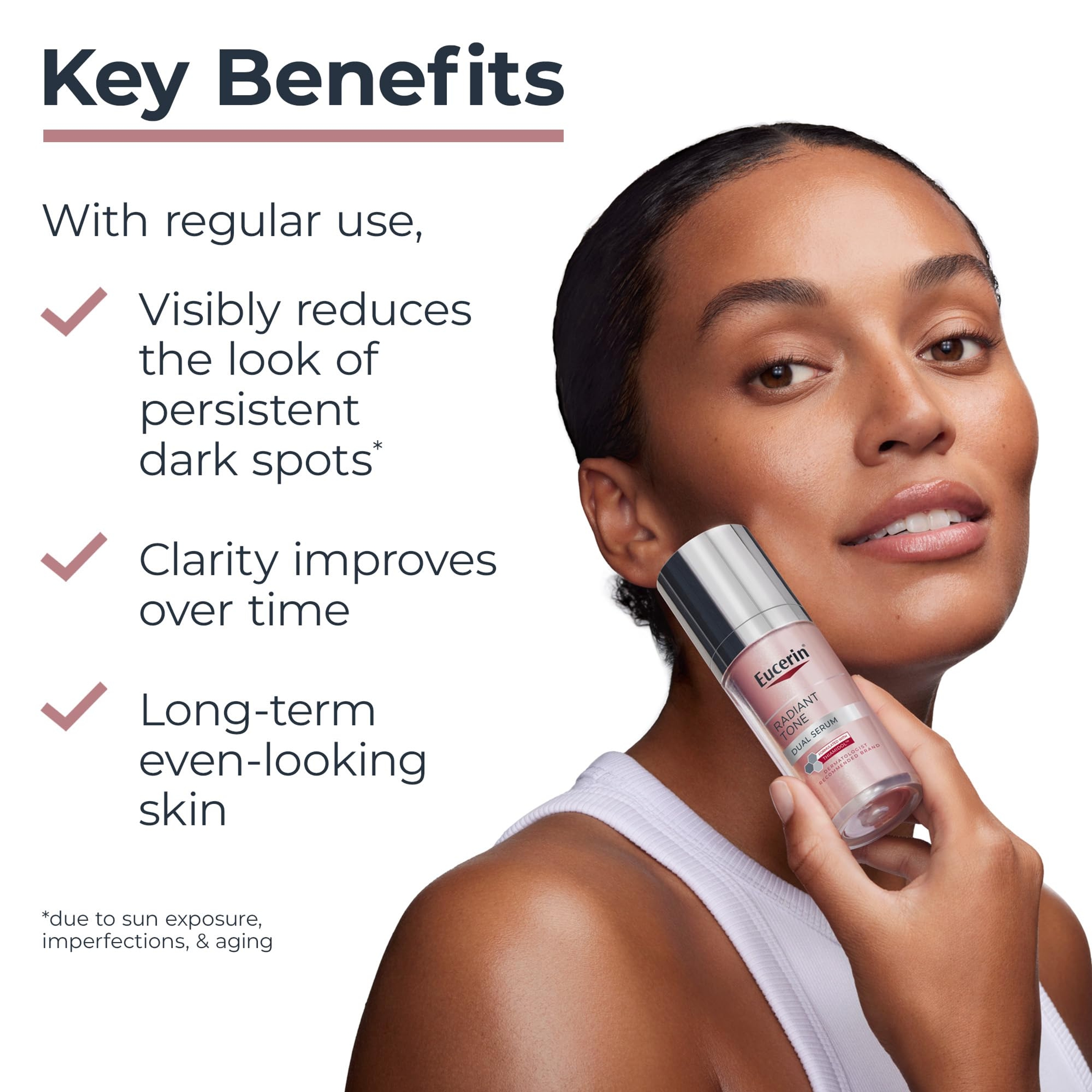 Eucerin Radiant Tone Dual Serum 1 fl.oz - Dark Spot Corrector with Thiamidol & Hyaluronic Acid 2