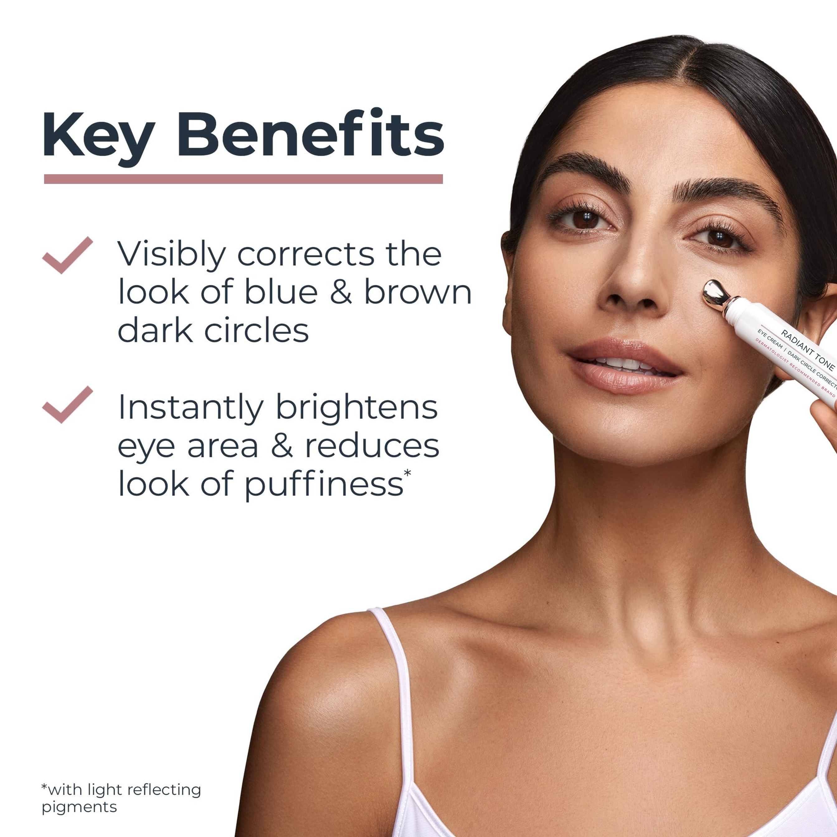 Eucerin Radiant Tone Eye Cream 0.5 oz - Dark Circle Corrector, Eye Brightening Cream with Thiamidol & Hyaluronic Acid 2