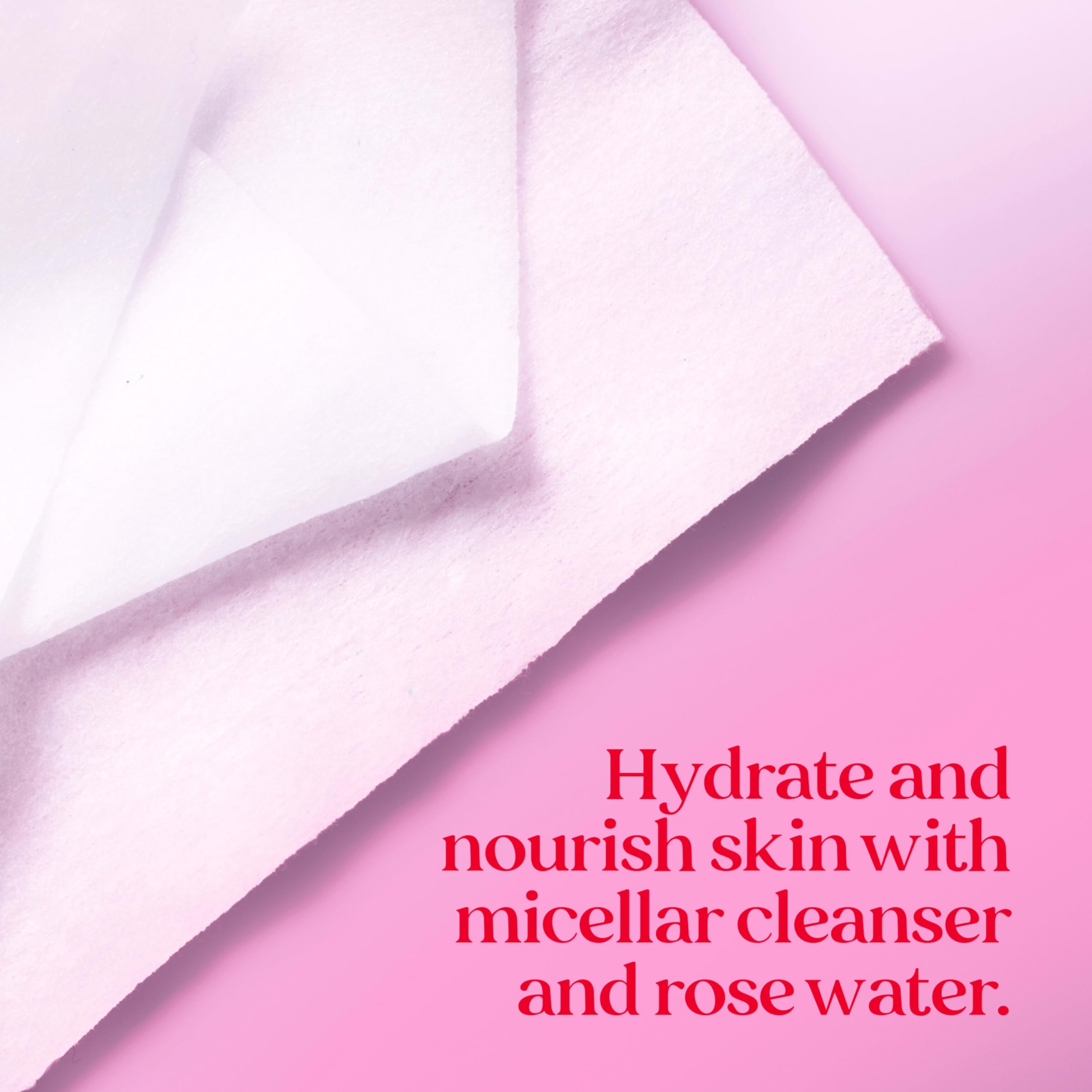 Burt's Bees Micellar Rose Water Facial Towelettes 30 Count - Daily Cleansing Wipes for All Skin Types 3