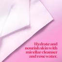 Burt's Bees Micellar Rose Water Facial Towelettes 30 Count - Daily Cleansing Wipes for All Skin Types 3