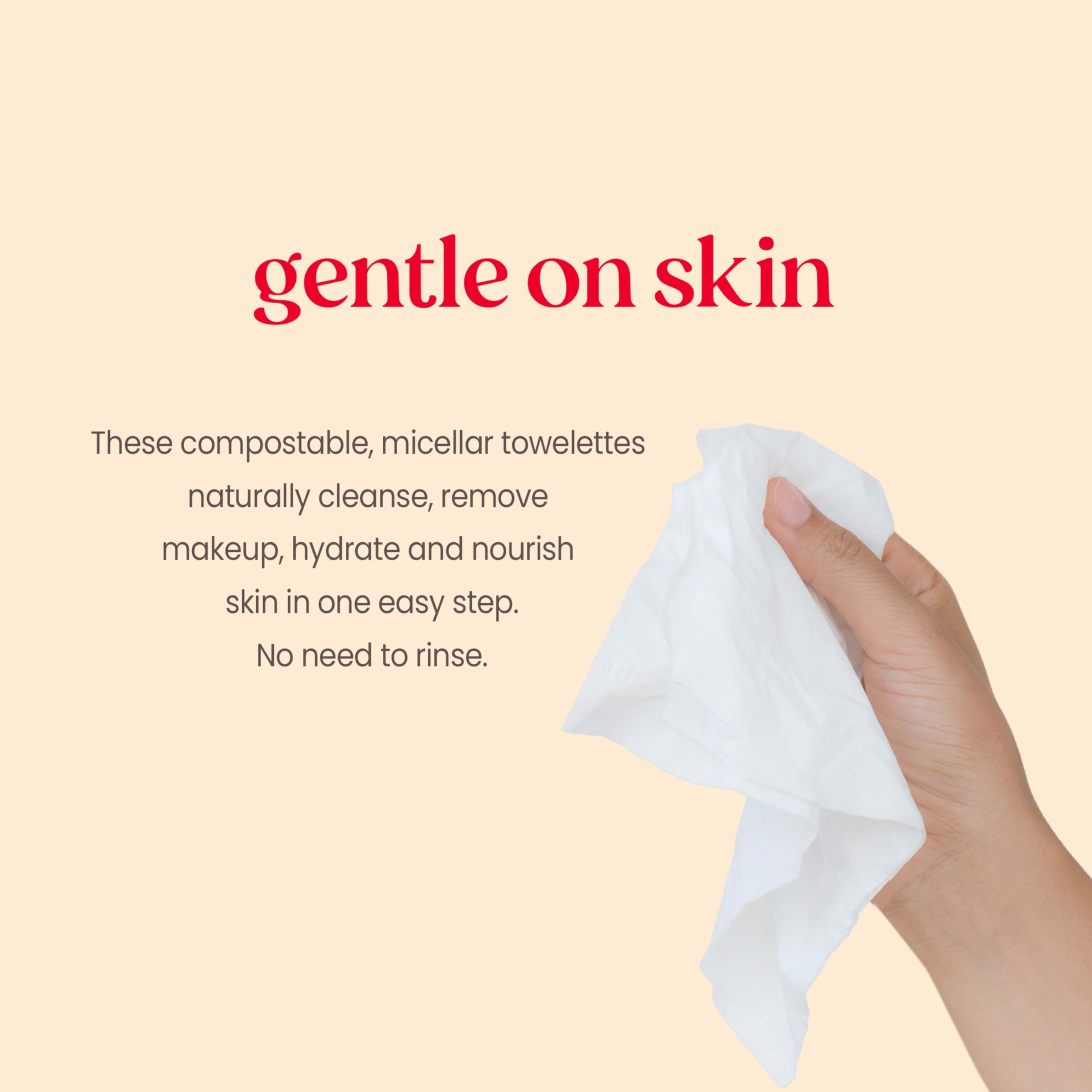 Burt's Bees Micellar Rose Water Facial Towelettes 30 Count - Daily Cleansing Wipes for All Skin Types 5
