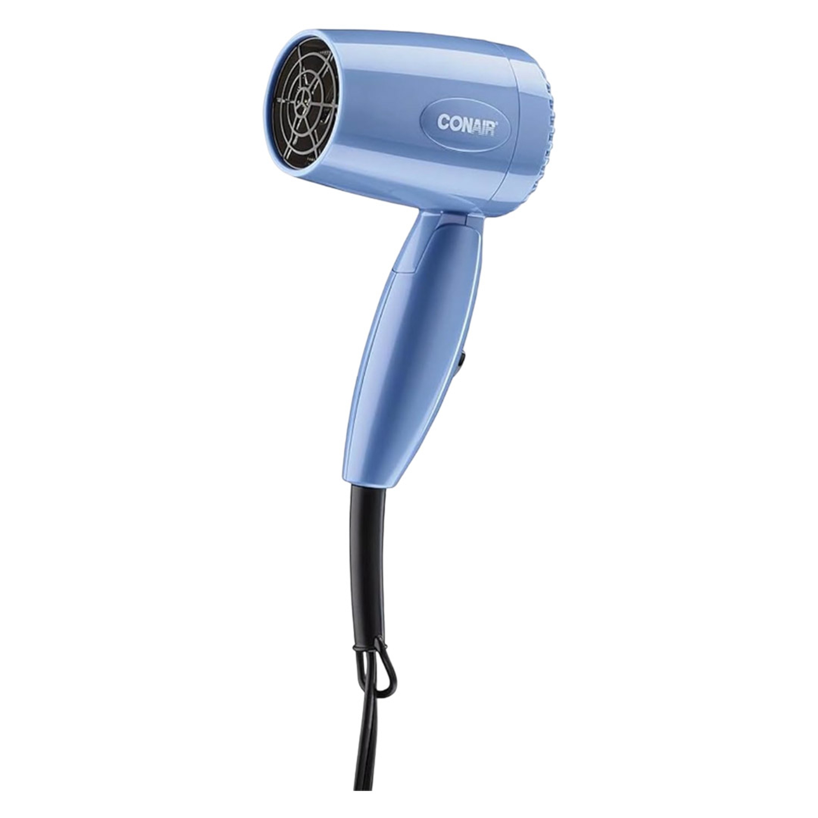 Conair Compact Folding Handle Hair Dryer 1600W 1 Count - Dual Voltage, Travel Blow Dryer for  On-The-Go Styling 1