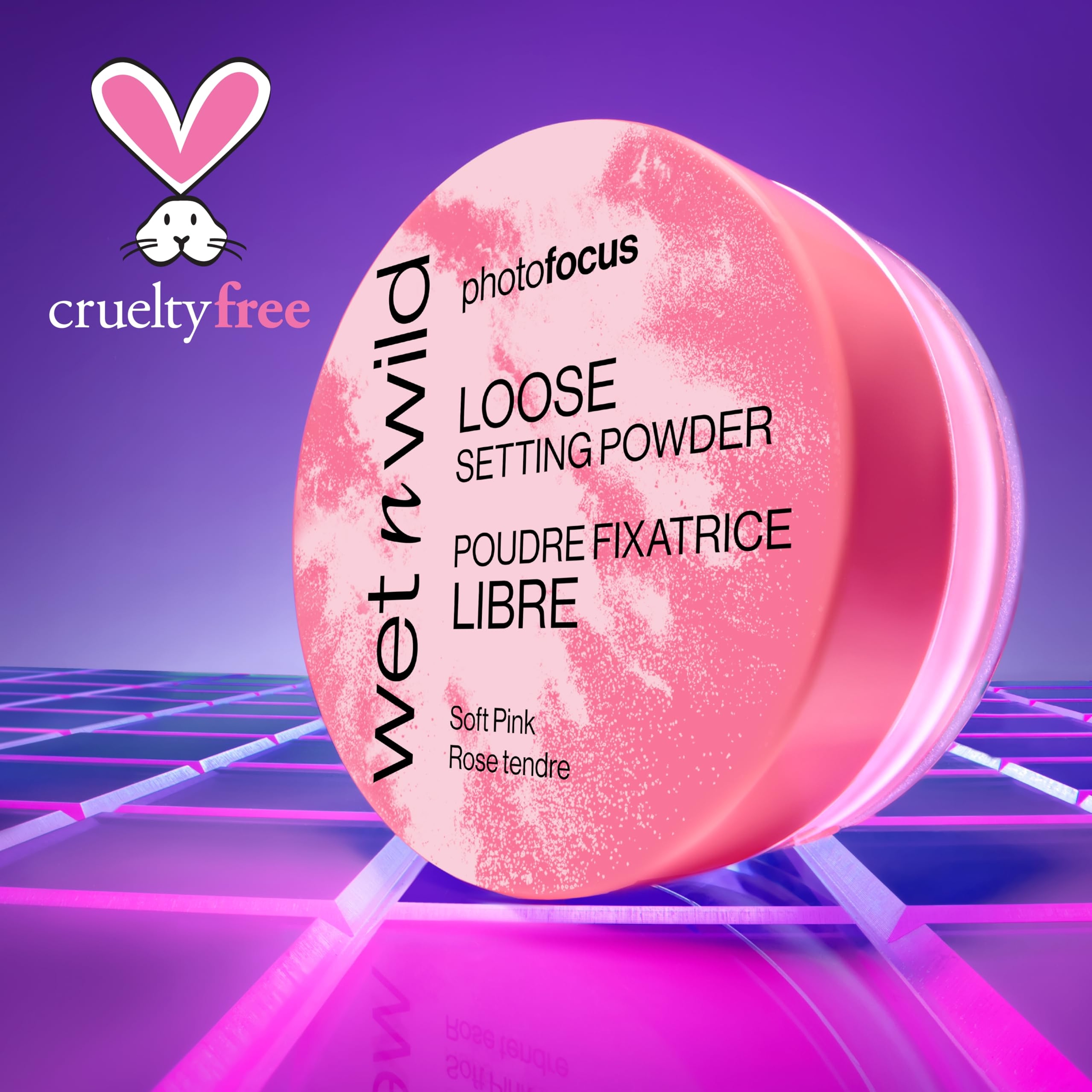 wet n wild Photo Focus Loose Setting Powder, Translucent, 1 Count - Baking Setting Powder, Fair to Medium & Tan Skin Tones 5