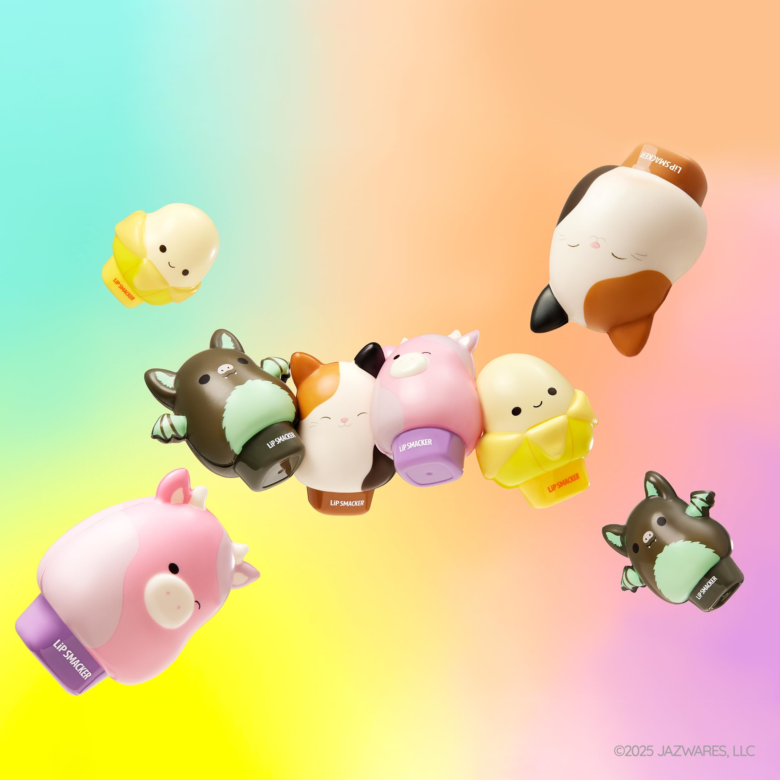 Lip Smacker Squishmallows Moisturizing Lip Balm, Cam, 0.26 oz - Fun Soft Squishy Collectible Top, Hydrates & Smooths 6
