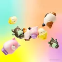 Lip Smacker Squishmallows Moisturizing Lip Balm, Cam, 0.26 oz - Fun Soft Squishy Collectible Top, Hydrates & Smooths 6