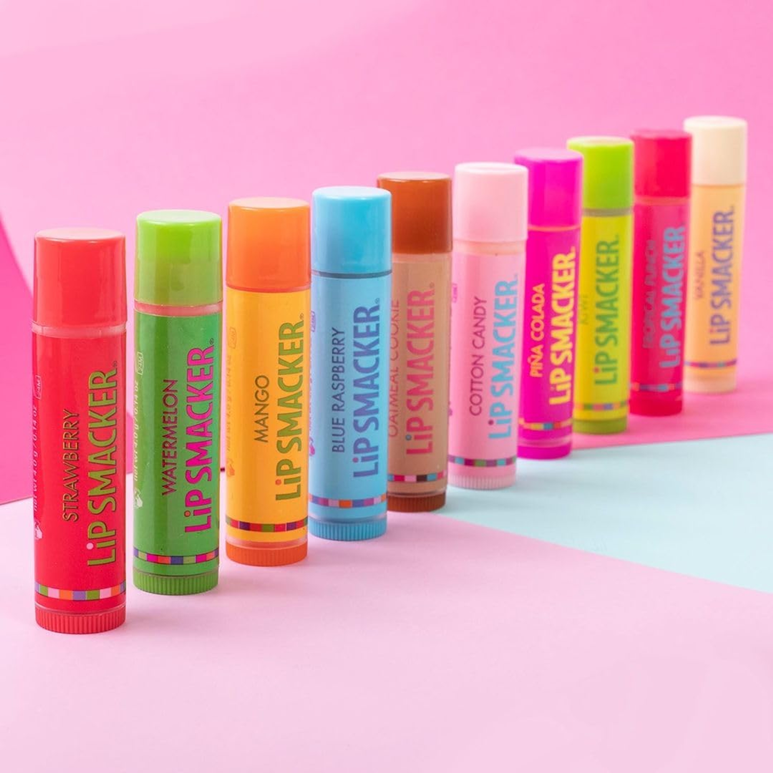 Lip Smacker Original & Best Party Pack 0.14 oz (Pack of 8) - Moisturizing & Softening Flavored Lip Balms 2