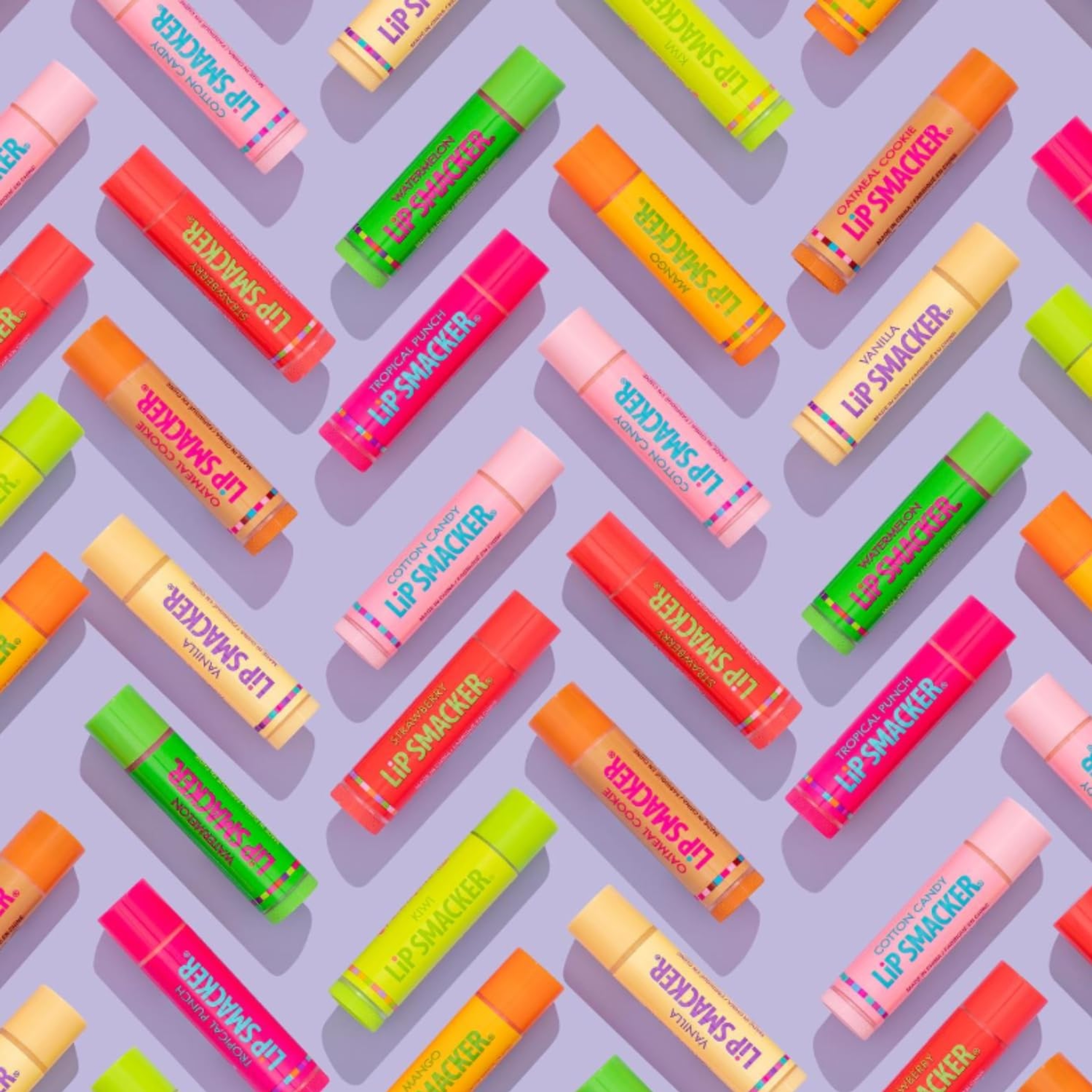 Lip Smacker Original & Best Party Pack 0.14 oz (Pack of 8) - Moisturizing & Softening Flavored Lip Balms 8