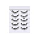 Kiss Looks So Natural False Eyelashes, Shy 12mm, 5 Pairs - Easy to Apply, Reusable Lash Clusters 5