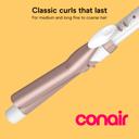 Conair Double Ceramic Curling Iron, 1 Inch Barrel, 1 Count - Hair Curler & Hair Waver for Medium to Long Hair 2