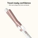 Conair Double Ceramic Curling Iron, 1 Inch Barrel, 1 Count - Hair Curler & Hair Waver for Medium to Long Hair 6