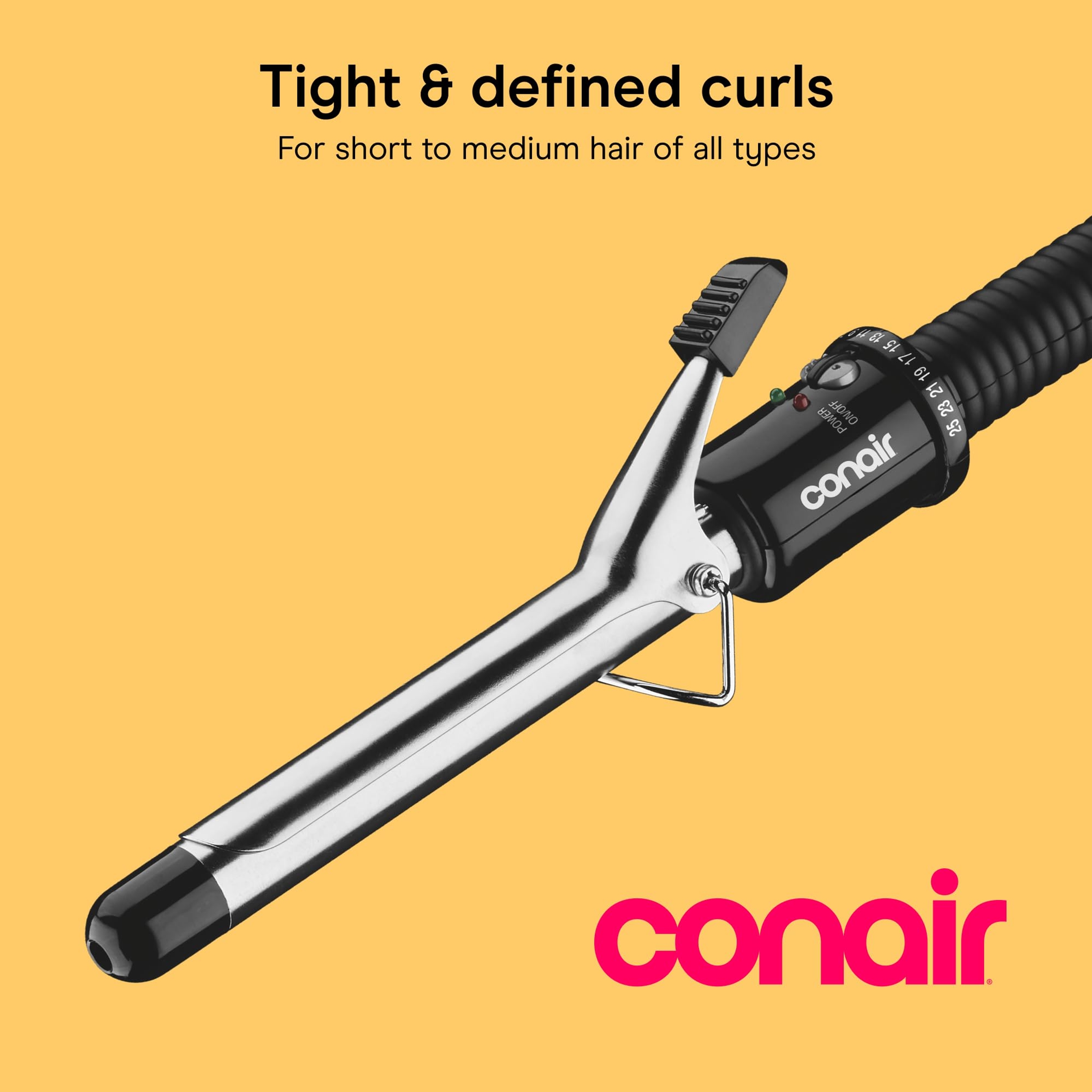 Conair Instant Heat Curling Iron, 3/4 Inch Barrel, 1 Count - Hair Curler with Multi-Layer Technology for Fine, Medium & Thick Hair 2