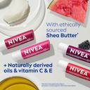 Nivea Fruity Cuties Lip Balm Variety Pack 0.17 oz (Pack of 4) - 3-in-1 Moisturizing Tinted Lip Balms 6